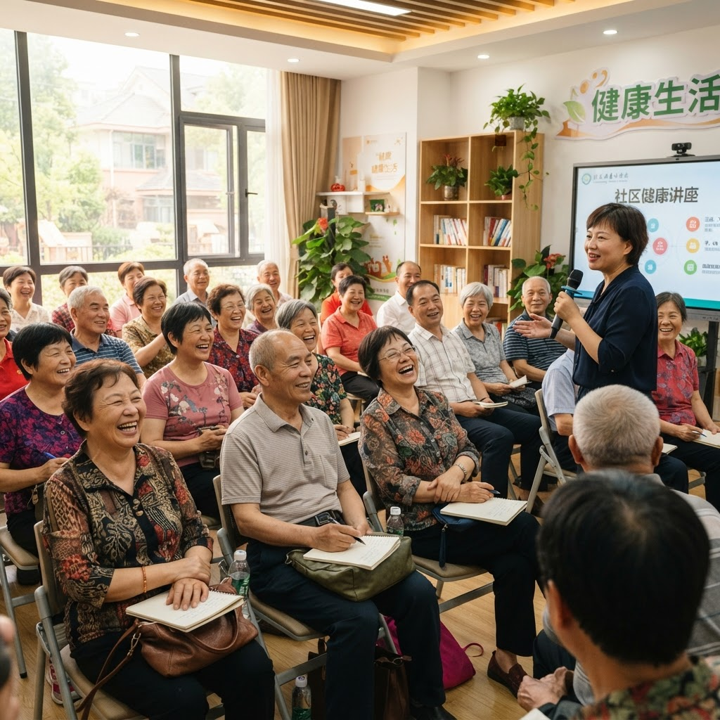 社区健康讲座活动